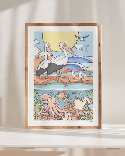 Ricketts Point Art Print