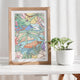 Platy Paradise Art Print