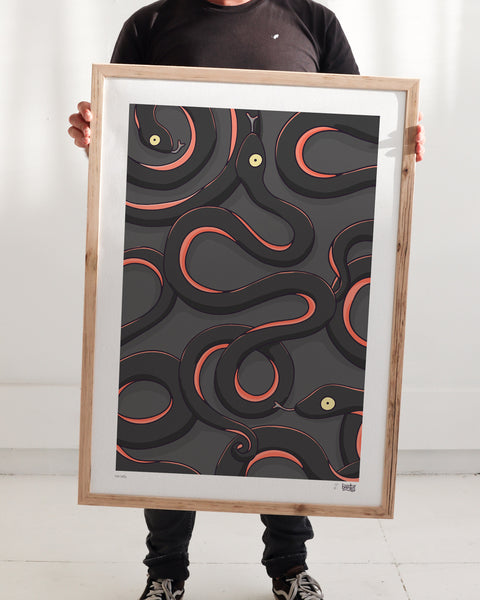 Red Belly Art Print