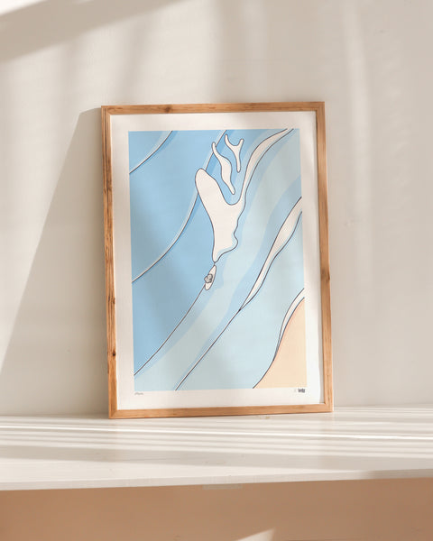 Offshore Art Print