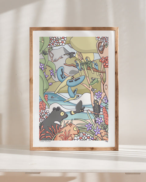 Cradle Mountain Art Print