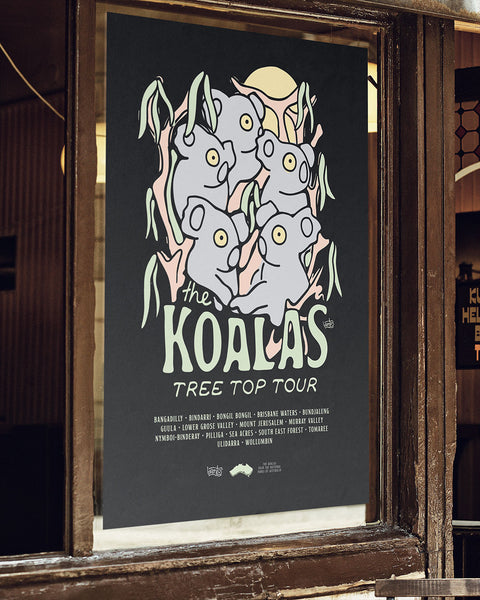 The Koalas Band Poster