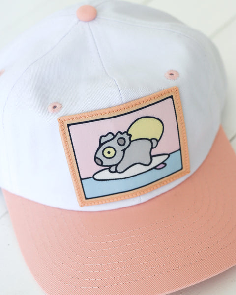 Surfing Koala Salmon Hat